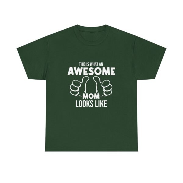 Awesome Mom Cotton Tee - Image 11