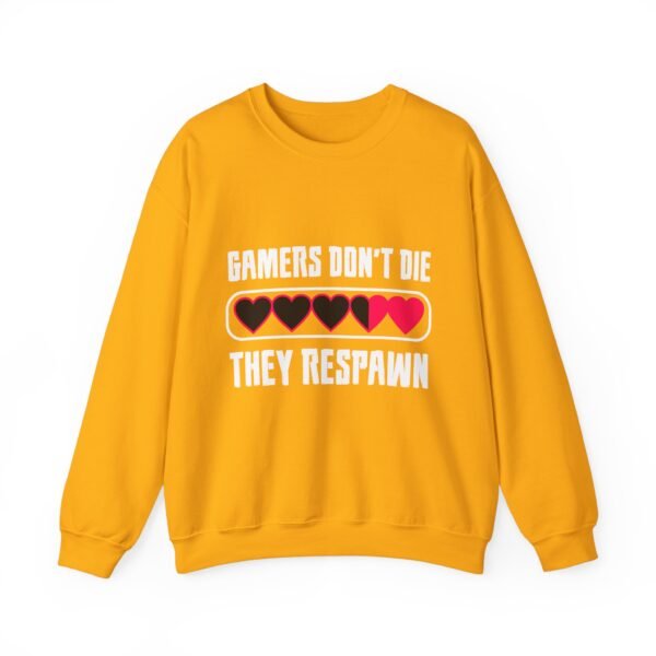 Gamers Don't Die Crewneck Sweatshirt - Image 16