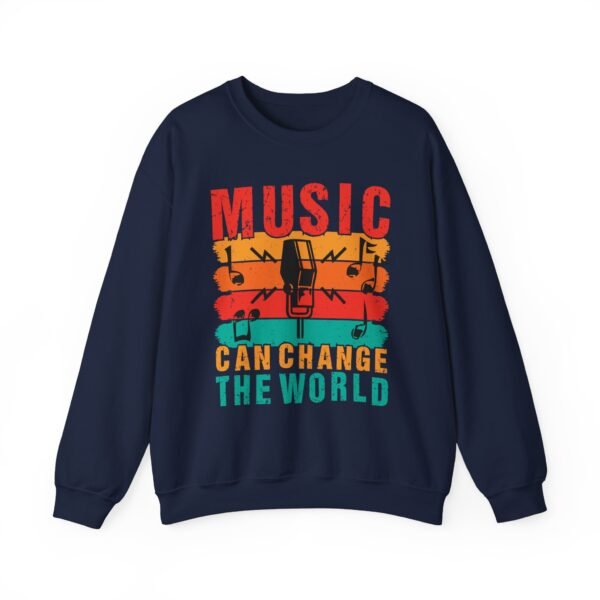 Music Can Change The World Crewneck Sweatshirt - Image 13