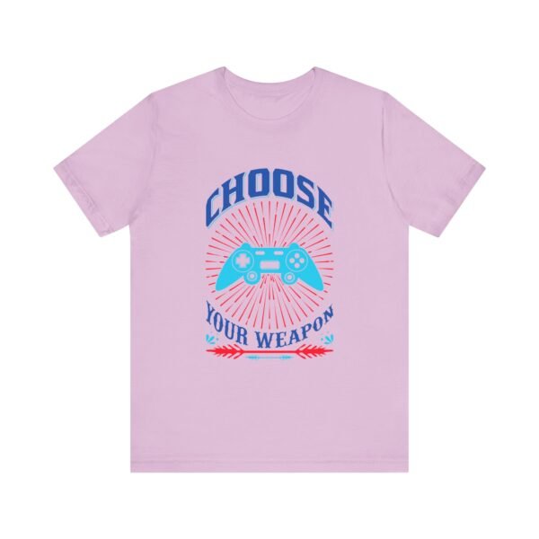 Choose Your Gaming Weapon Short Sleeve Tee - Image 31