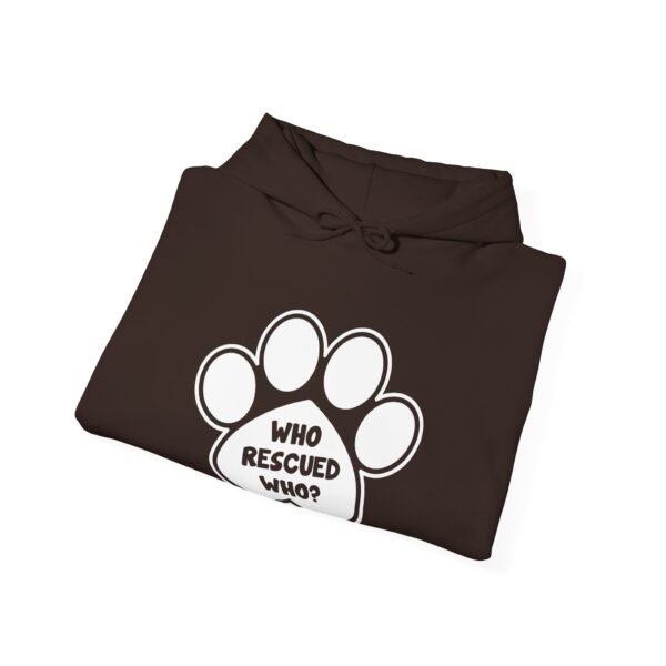 Who Rescured Who Hooded Sweatshirt - Image 48