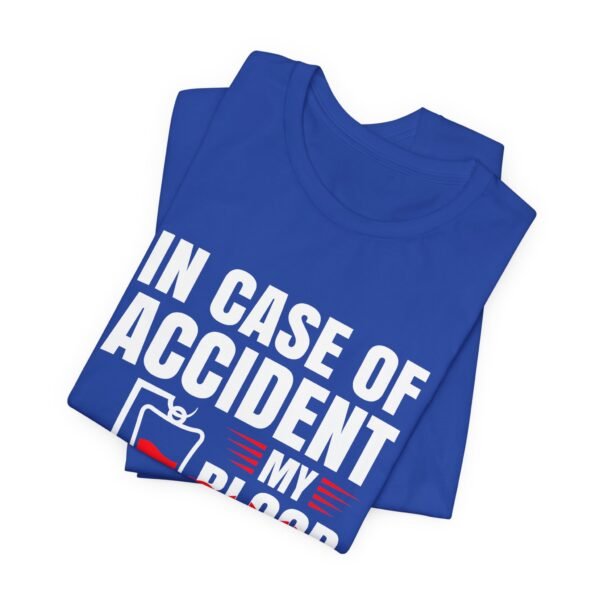 In Case of Accident Beer Short Sleeve Tee - Image 13