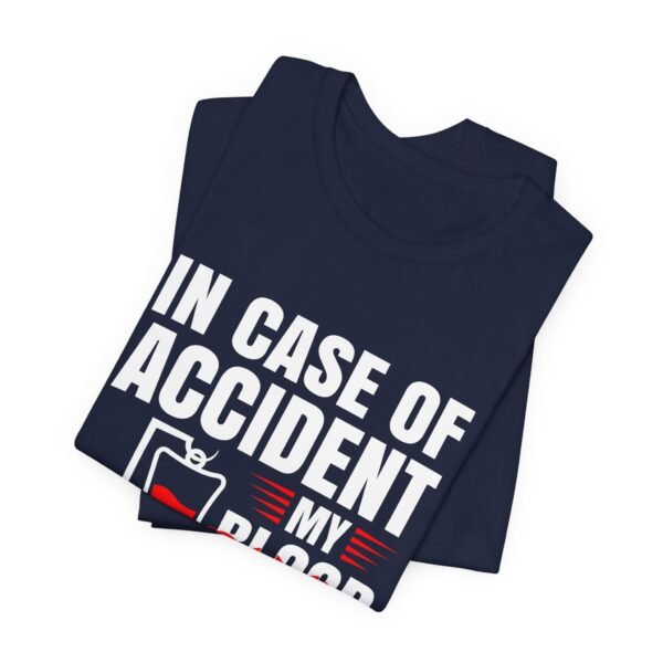 In Case of Accident Beer Short Sleeve Tee - Image 8