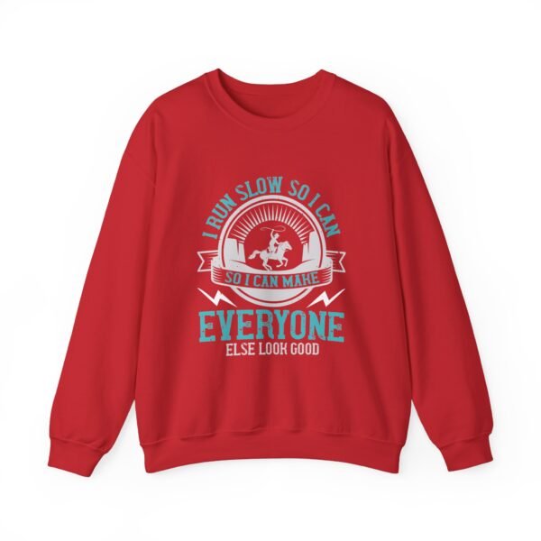 I Run Slow Crewneck Sweatshirt - Image 7