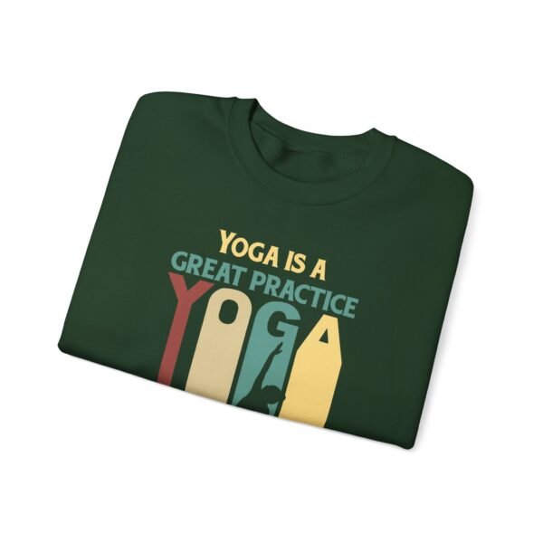 Yoga is For The Body and Mind Crewneck Sweatshirt - Image 3