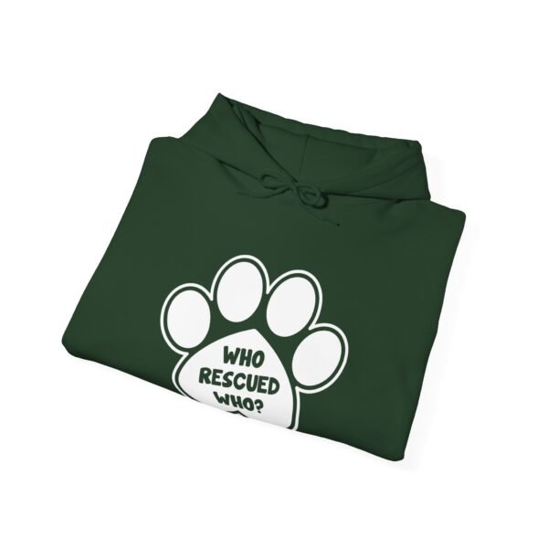 Who Rescured Who Hooded Sweatshirt - Image 40