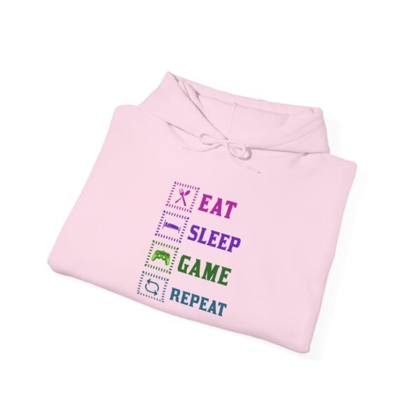 Eat Sleep Game Repeat Hoddie - Image 34