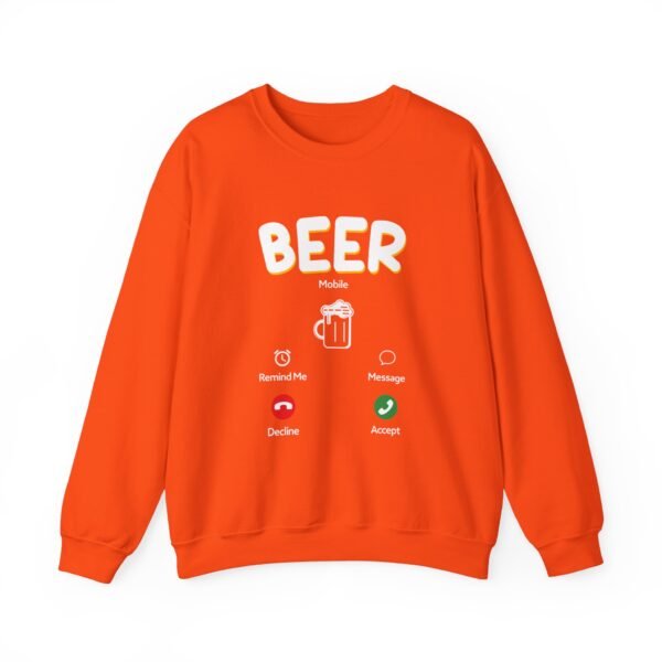 Beer Mobile Crewneck Sweatshirt - Image 7