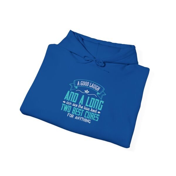 A Good Laugh and a Long Run Hoodie - Image 29