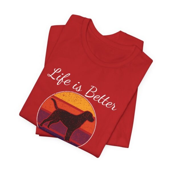 Life is Better with Dogs Short Sleeve Tee - Image 43