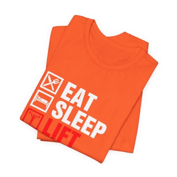 Eat Sleep Lift Repeat Short Sleeve Tee - Image 33