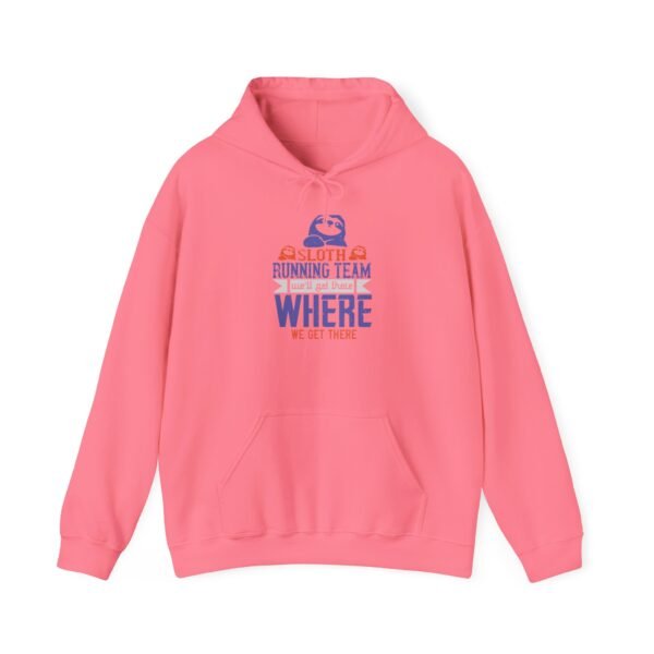 Sloth Running Team Hooded Sweatshirt - Image 11