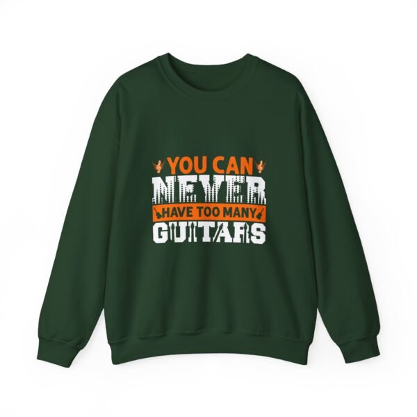 Too Many Guitars Crewneck Sweatshirt - Image 4