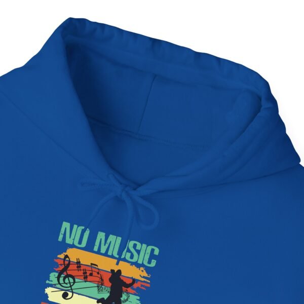 No Music No Life Hooded Sweatshirt - Image 20