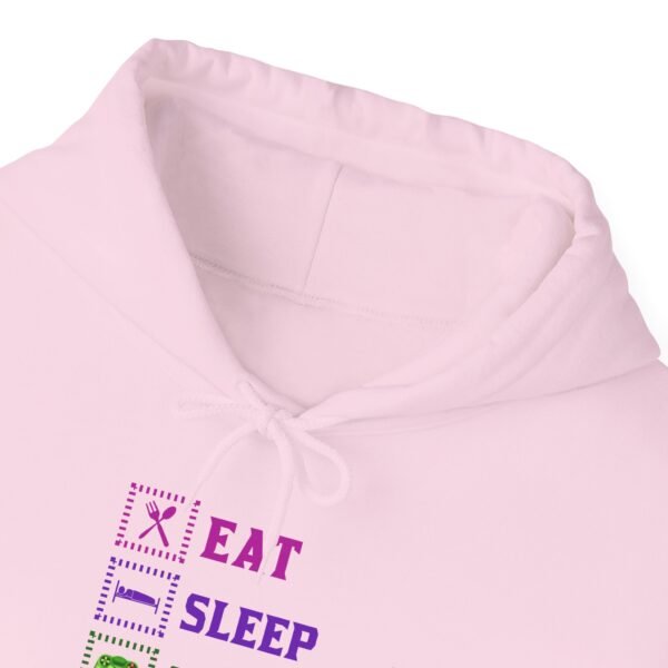 Eat Sleep Game Repeat Hoddie - Image 35
