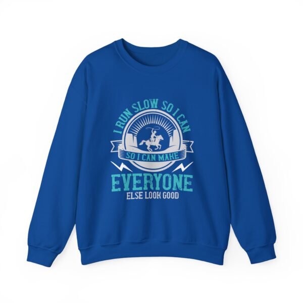 I Run Slow Crewneck Sweatshirt - Image 10