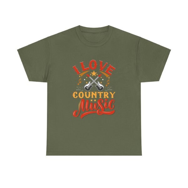 I Love Country Music Cotton Tee