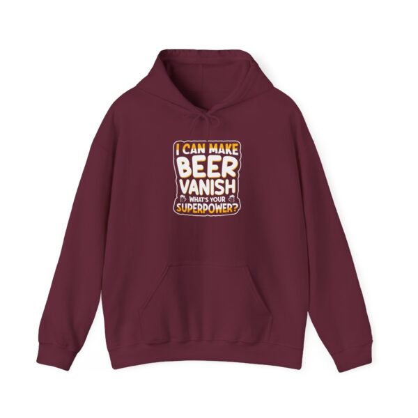Vanishing Beer Superpower Hooded Sweatshirt