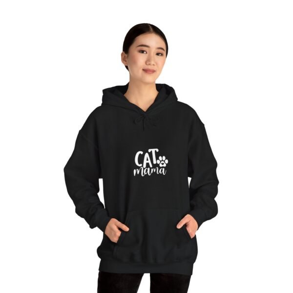 Cat Mama Hooded Sweatshirt - Image 58