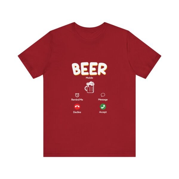 Beer Mobile Short Sleeve Tee - Image 41