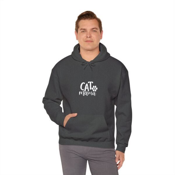 Cat Mama Hooded Sweatshirt - Image 9