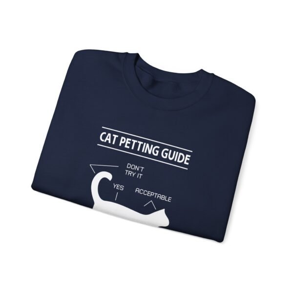 Cat Petting Guide Crewneck Sweatshirt - Image 15