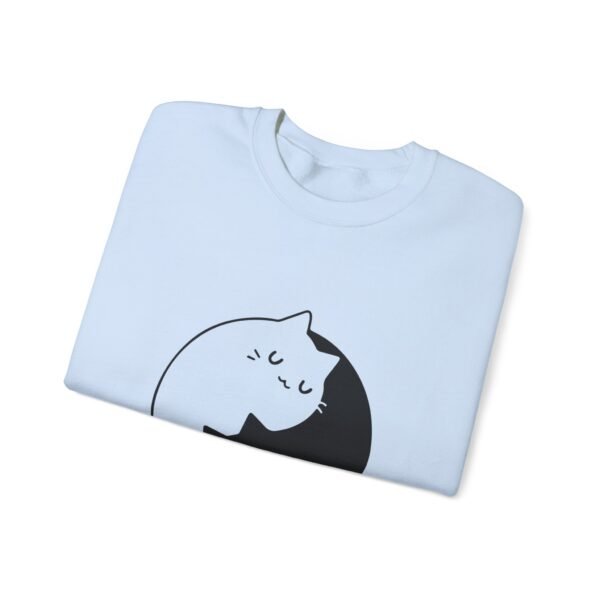 Yin Yang Cats Crewneck Sweatshirt - Image 7