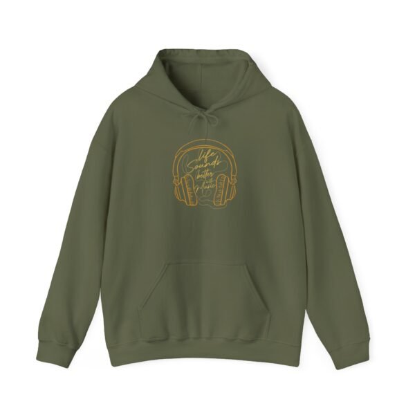 Life Sounds Better With Music Hoodie