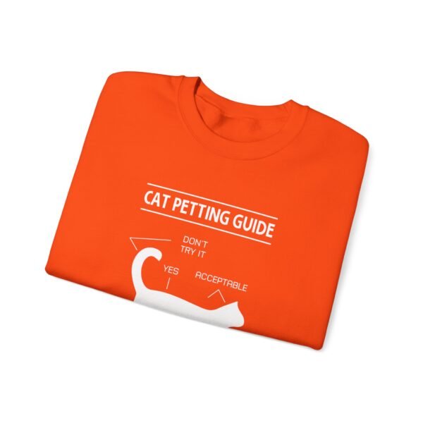 Cat Petting Guide Crewneck Sweatshirt - Image 18