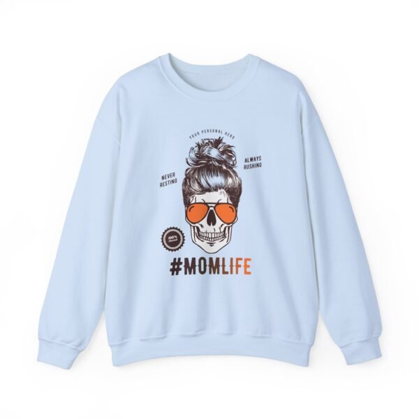 #MomLife Crewneck Sweatshirt - Image 4
