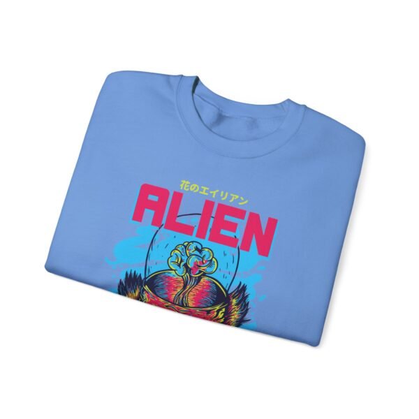 Alien Graphic Retro Vibe Sweatshirt - Image 3
