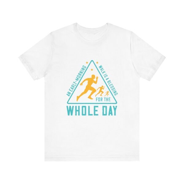 An Early Morning Walk Short Sleeve Tee - Image 6