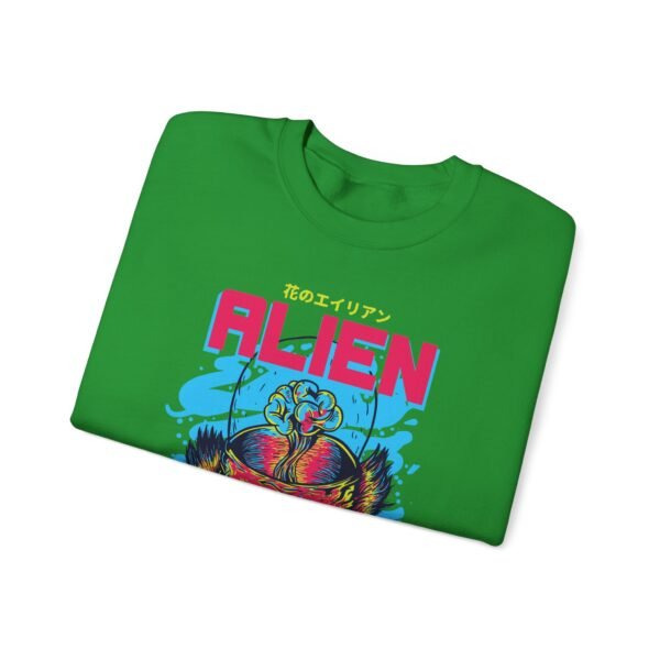 Alien Graphic Retro Vibe Sweatshirt - Image 12