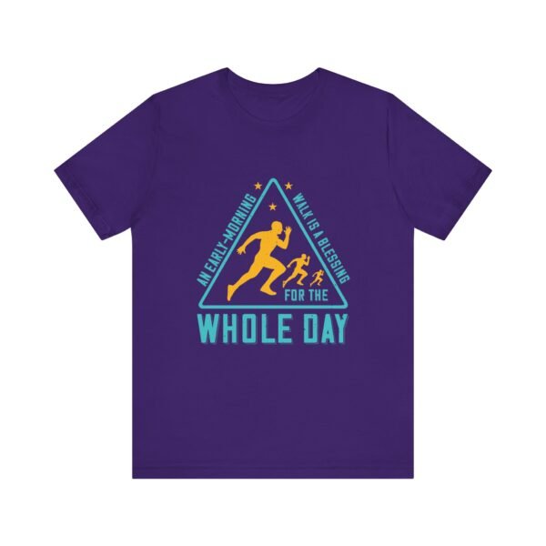 An Early Morning Walk Short Sleeve Tee - Image 26
