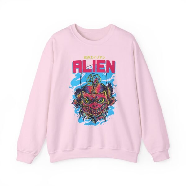 Alien Graphic Retro Vibe Sweatshirt - Image 19