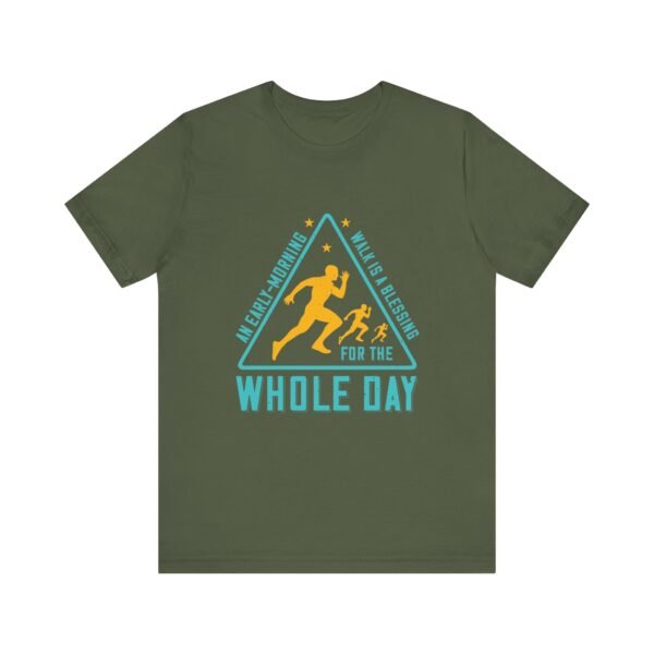 An Early Morning Walk Short Sleeve Tee - Image 36
