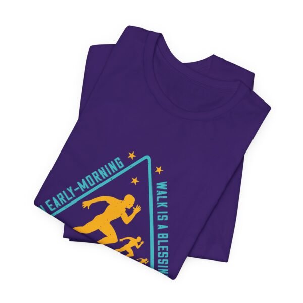 An Early Morning Walk Short Sleeve Tee - Image 28