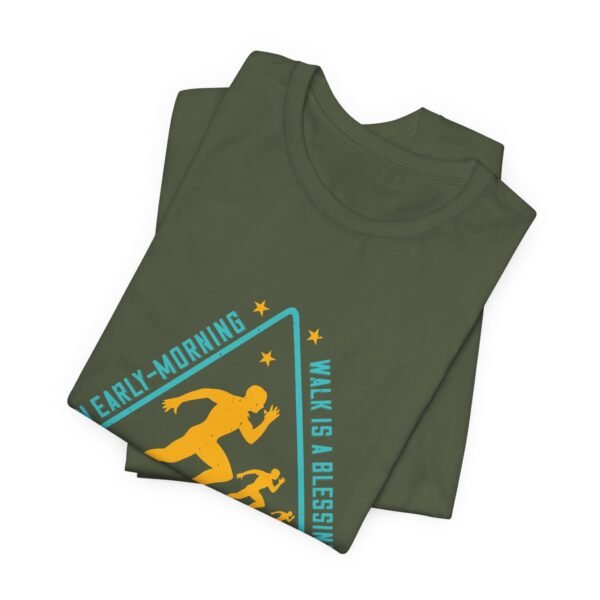 An Early Morning Walk Short Sleeve Tee - Image 38
