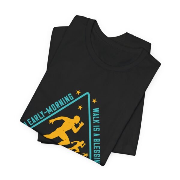 An Early Morning Walk Short Sleeve Tee - Image 3